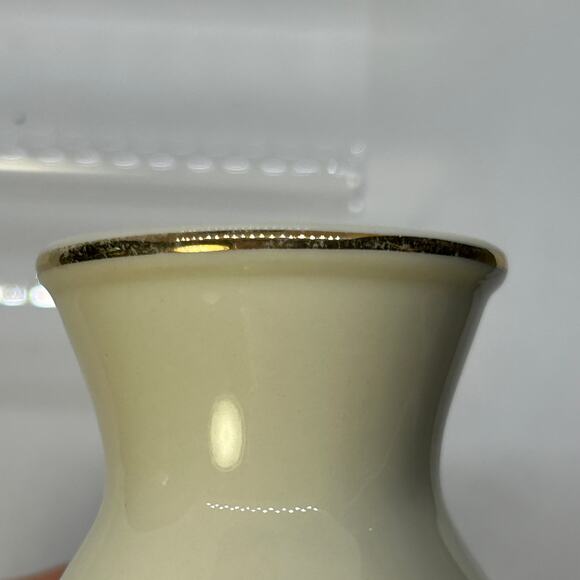 Lenox Fine China Embossed Roses Hummingbird Bud Vase 24K Gold Trim 5.75” - Picture 9 of 11